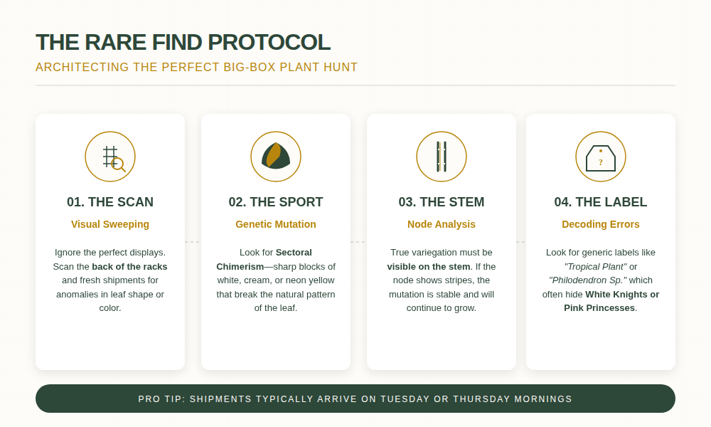 Sport Variegation Identification