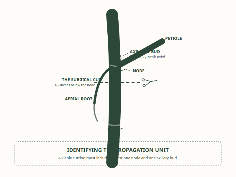 The Surgical Cut: Identifying Nodes and Axillary Buds