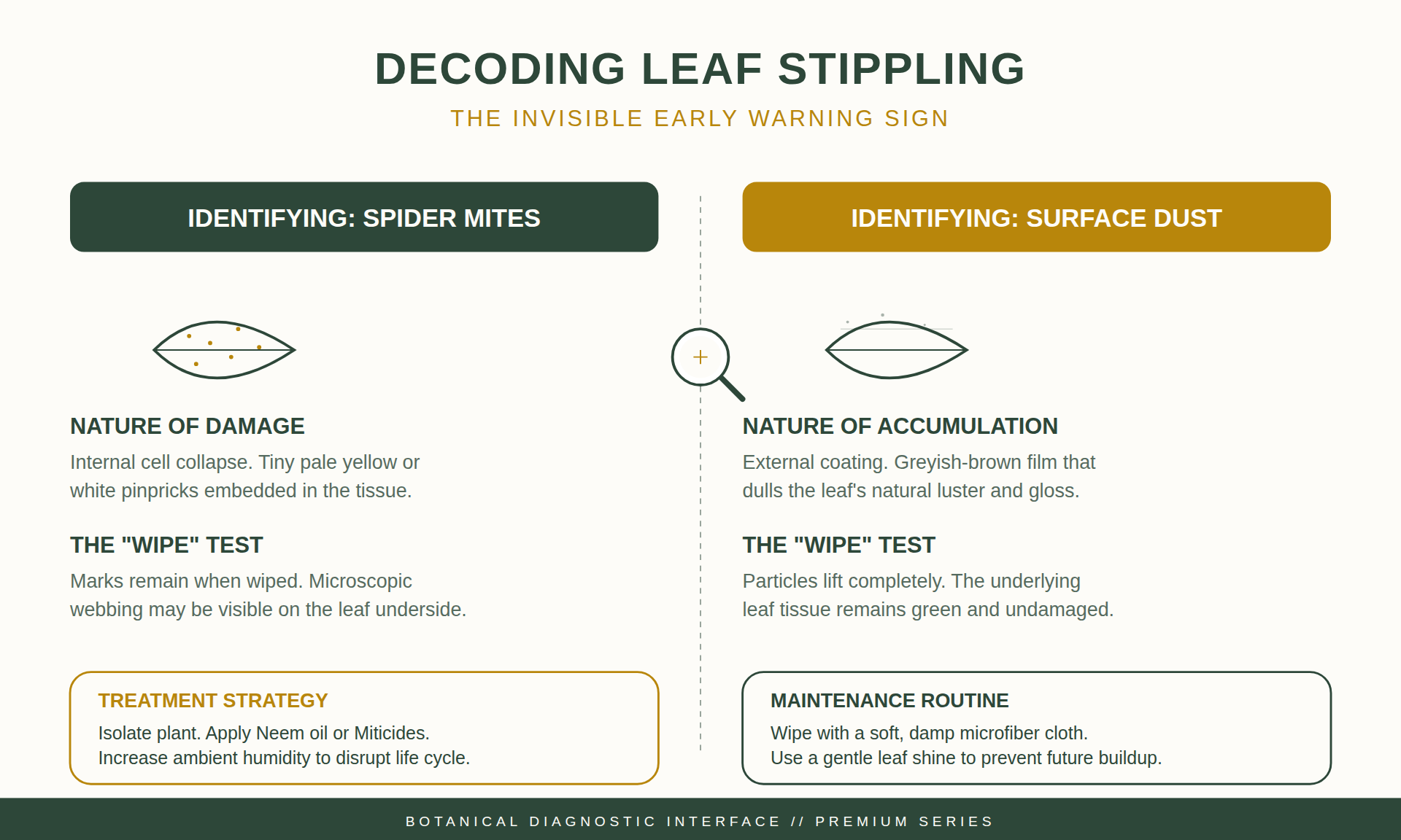 Leaf Stippling Diagram