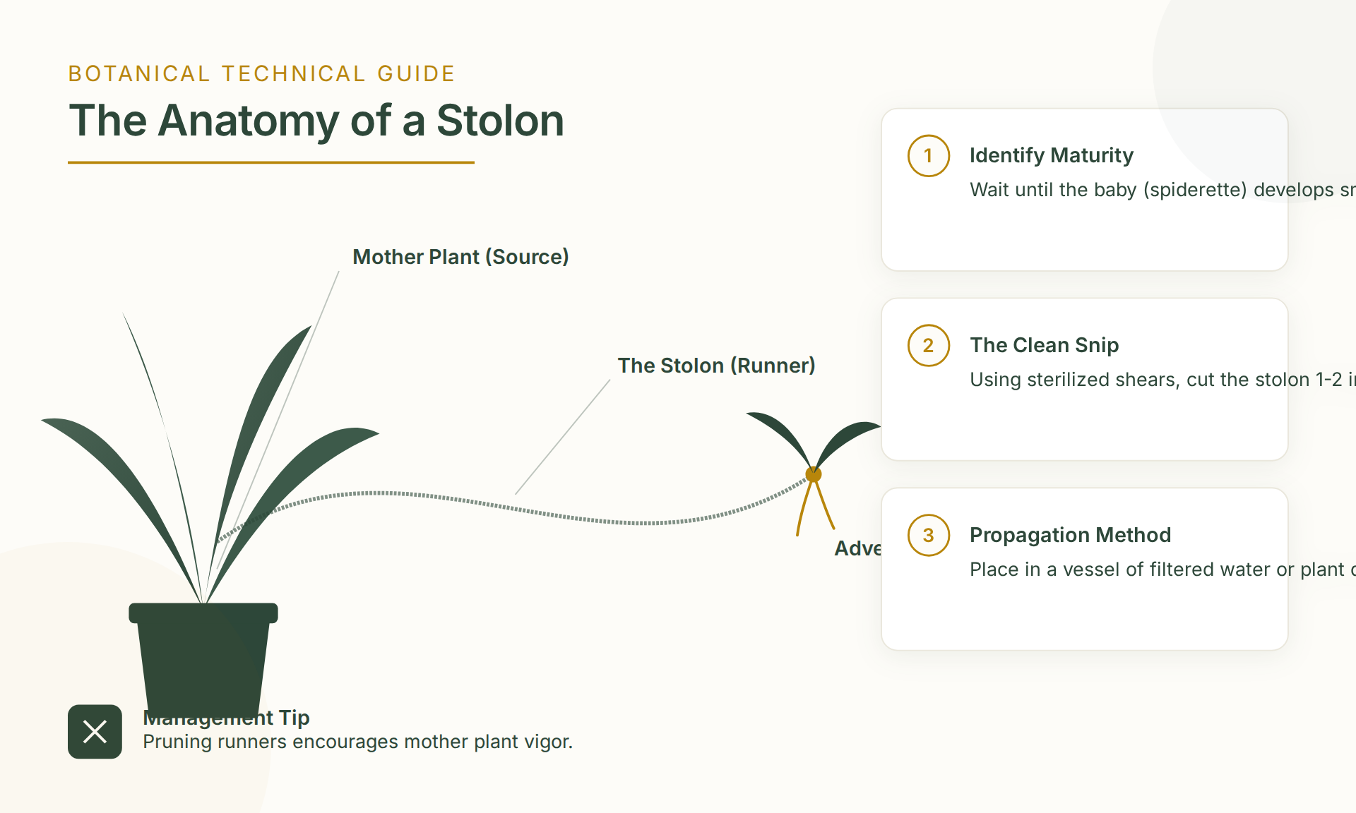 The Anatomy of a Stolon: Why Your Spider Plant is Multiplying